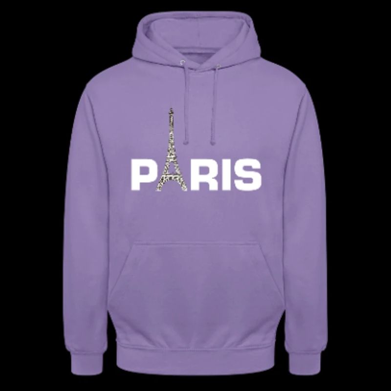 Paris Sweat à capuche avec Tour Eiffel