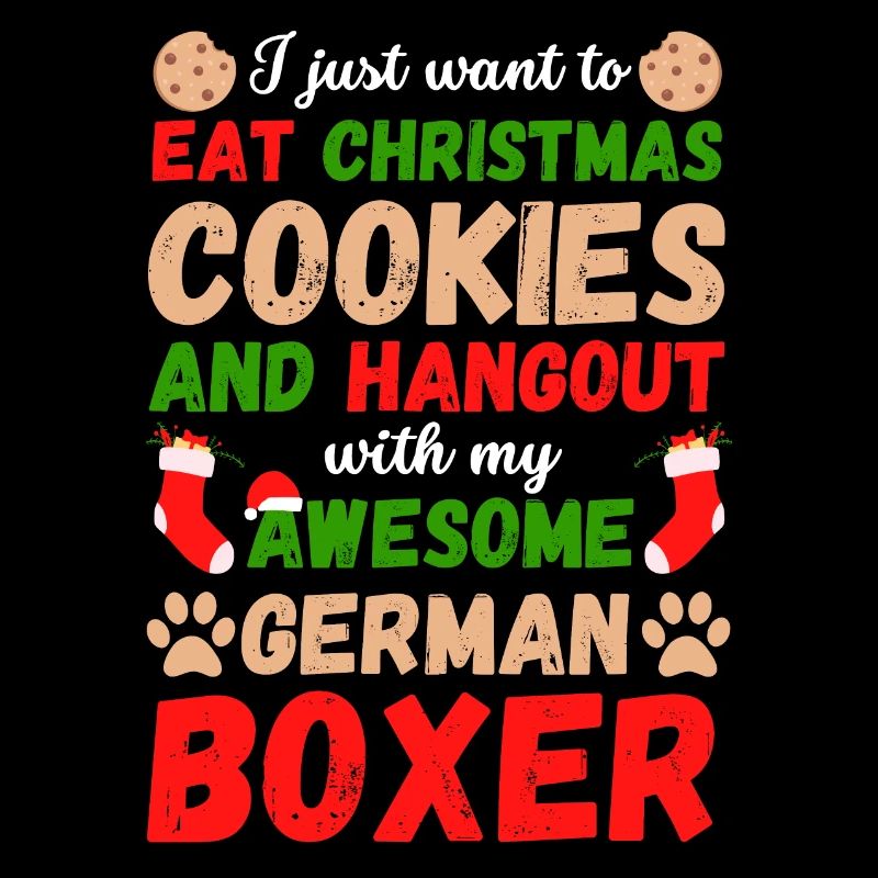 Biscuits Boxer allemands de Noël