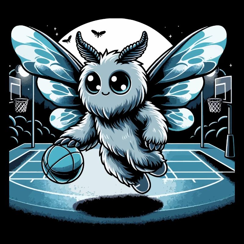 Cryptide de basket-ball agréable de Mothman Point