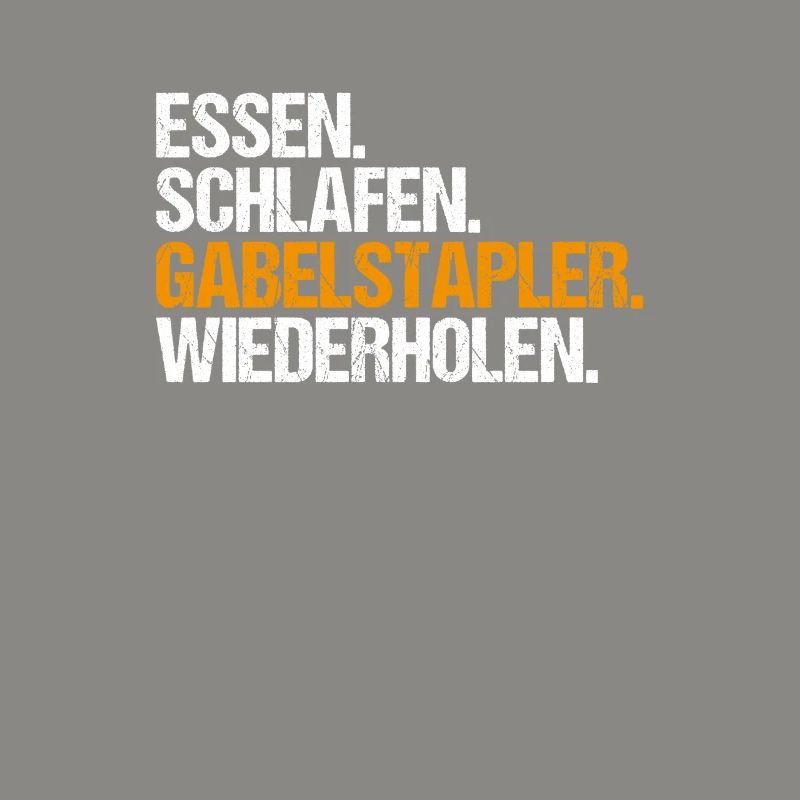 Staplerfahrer Gabelstaplerfahrer Forklift Operator