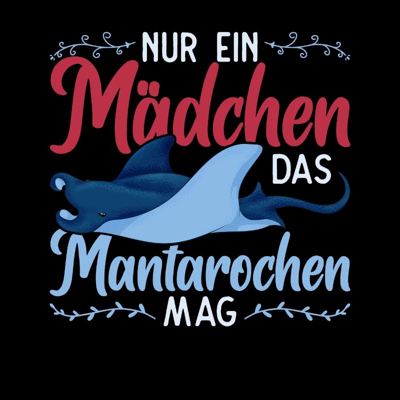 Tier Manta Rochen Mädchen Geschenk Mantarochen
