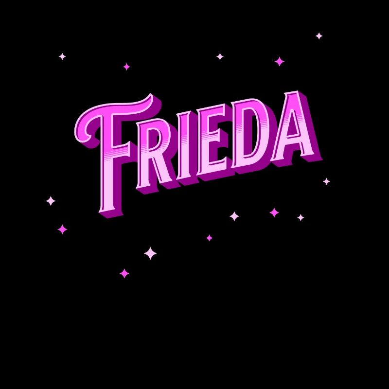 Frieda's name personalized