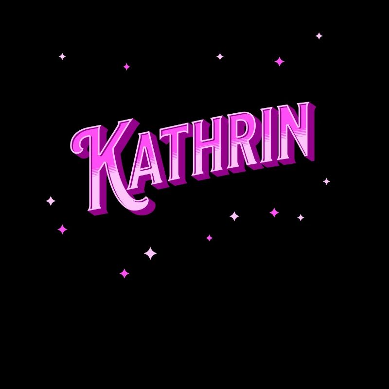 Kathrin's name personalized