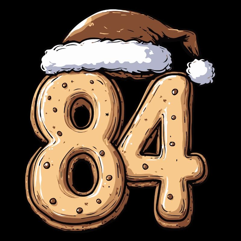 Biscuit de Noël à 84 chiffres