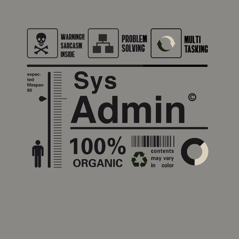 Sys Admin Pingouin Ordinateur Nerd pc Platine cpu ner