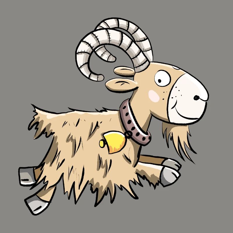 Erratic Goat I Aries I Goat Gift