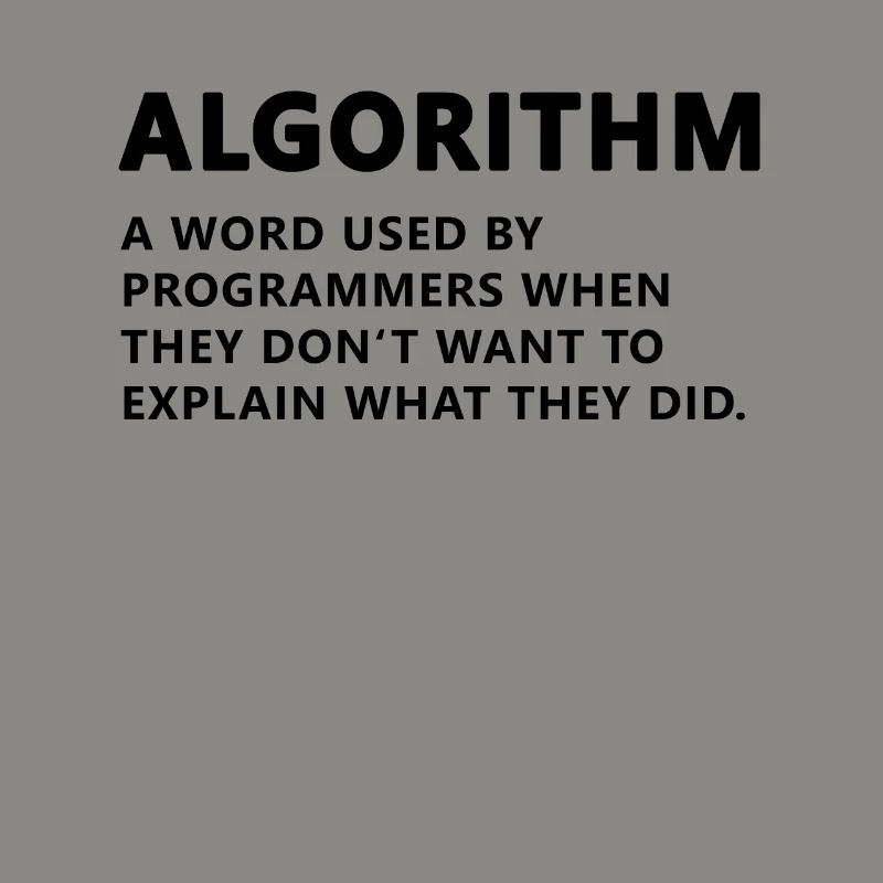 Programmierer Algorithmus Definition