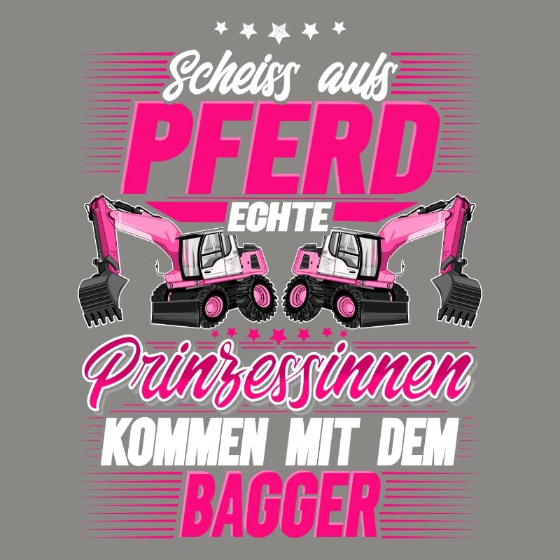 Baggerfahrerin