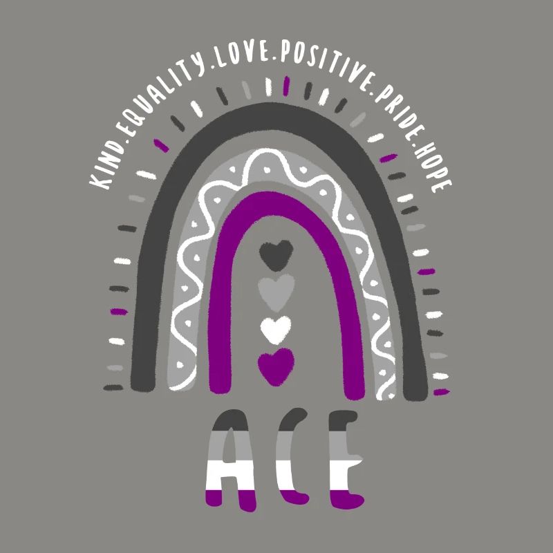 Ace Pride Boho Regenbogen