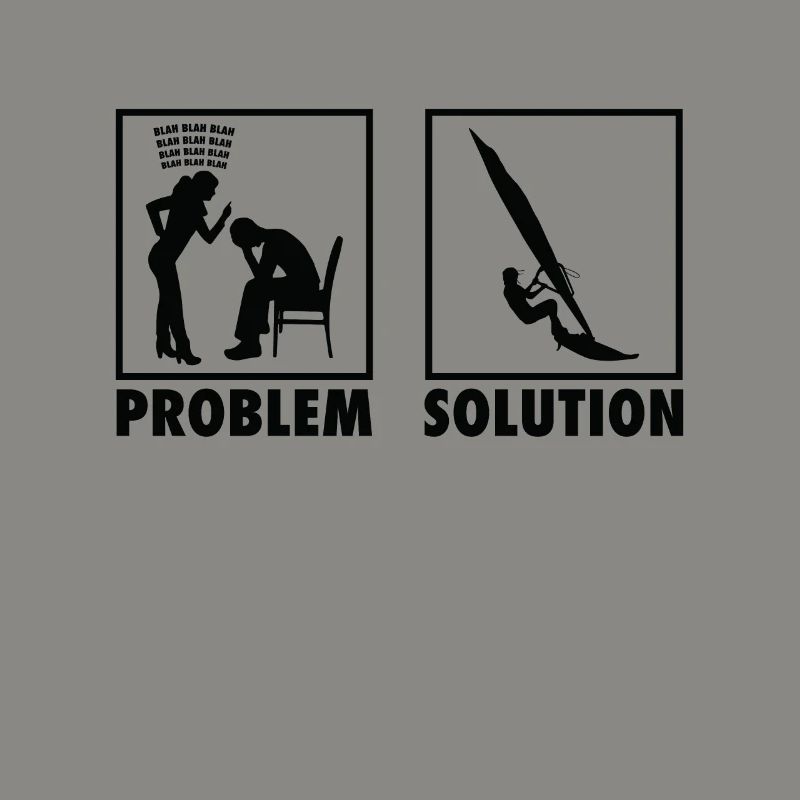 Windsurf Windsurfer Déclaration Solution au problème.