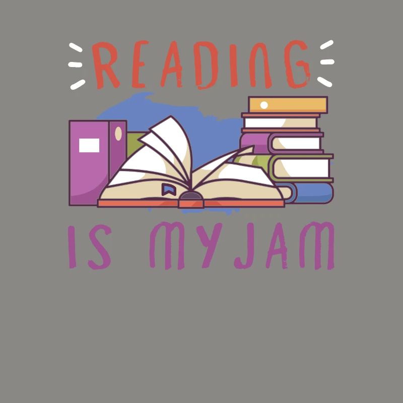 Book Reader Reading Literature Bookworm Gift Idea