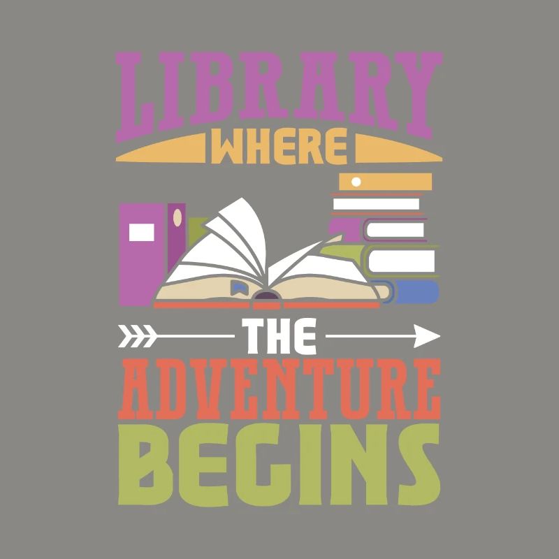 Book Reader Reading Literature Bookworm Gift Idea