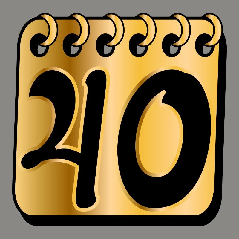 40. Geburtstag Vierzig VIERZIGJÄHRIGE