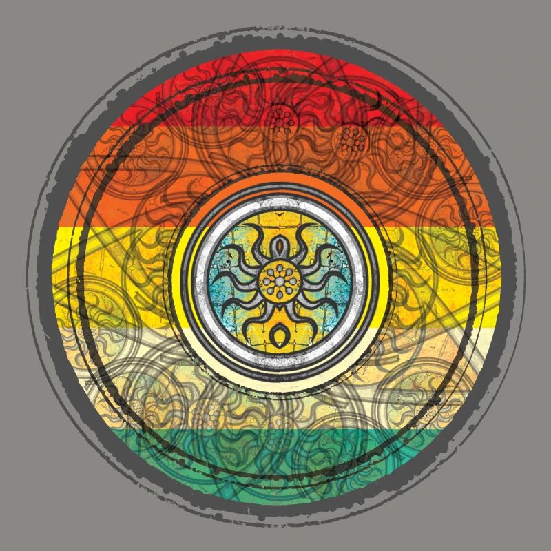 Kaleidoscopic Sun Pattern Context