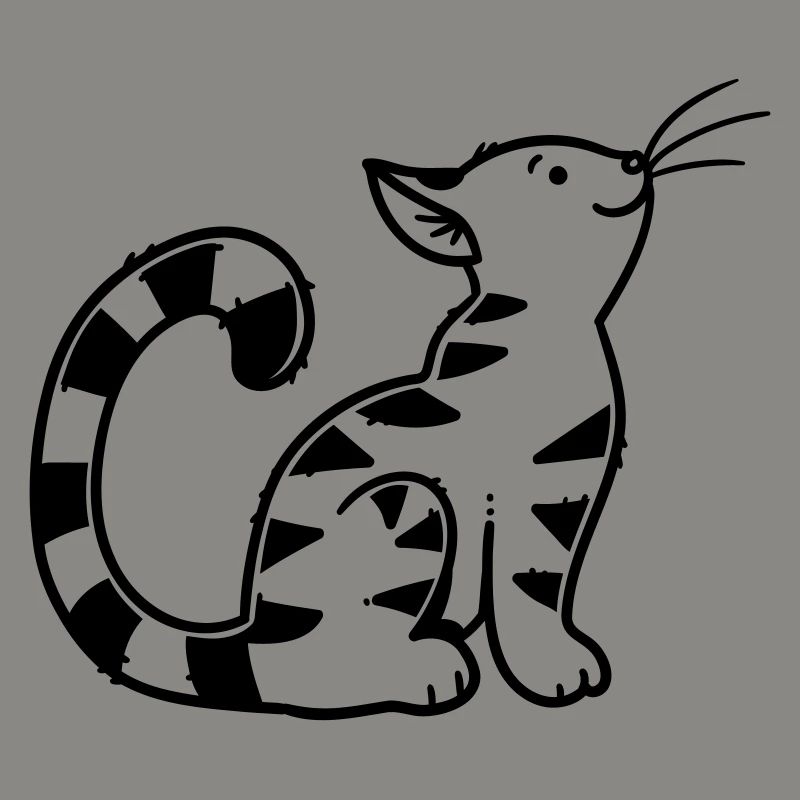 Cartoon Kitten