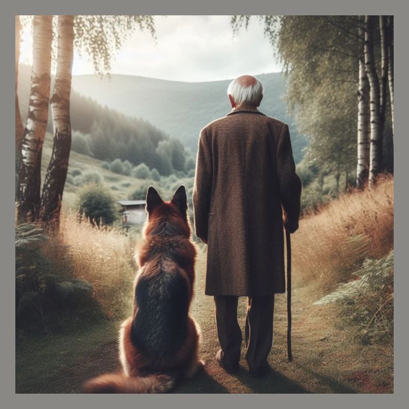 German Shepherd Art