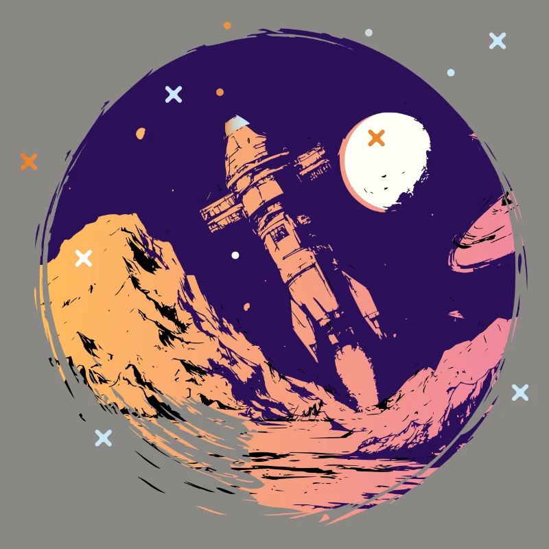 rocket space space school start Go space nerd