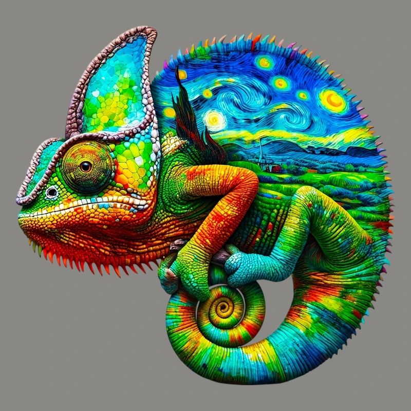 Van Gogh Chameleon