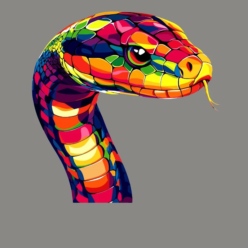 Serpent Python Cobra Mamba Serpent à sonnettes Serpent