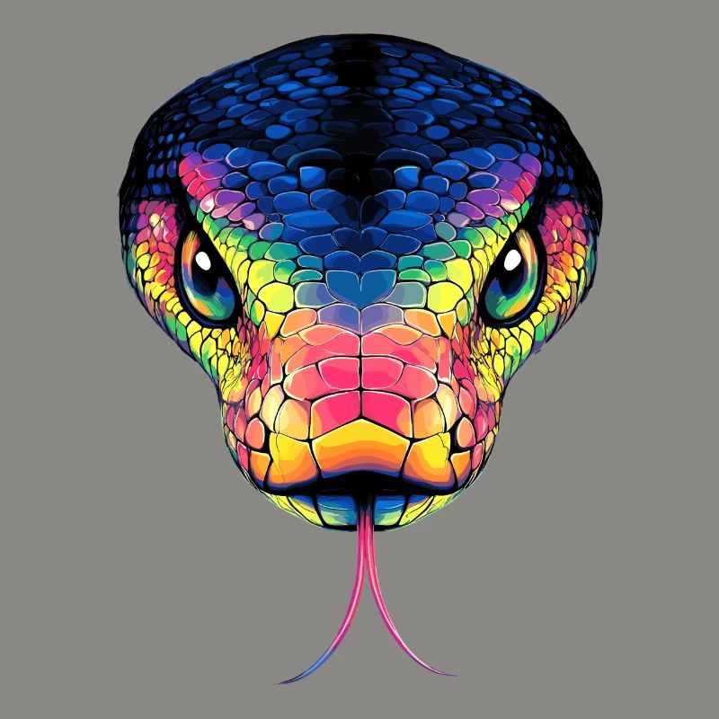 Serpent Python Cobra Mamba Serpent à sonnettes Serpent