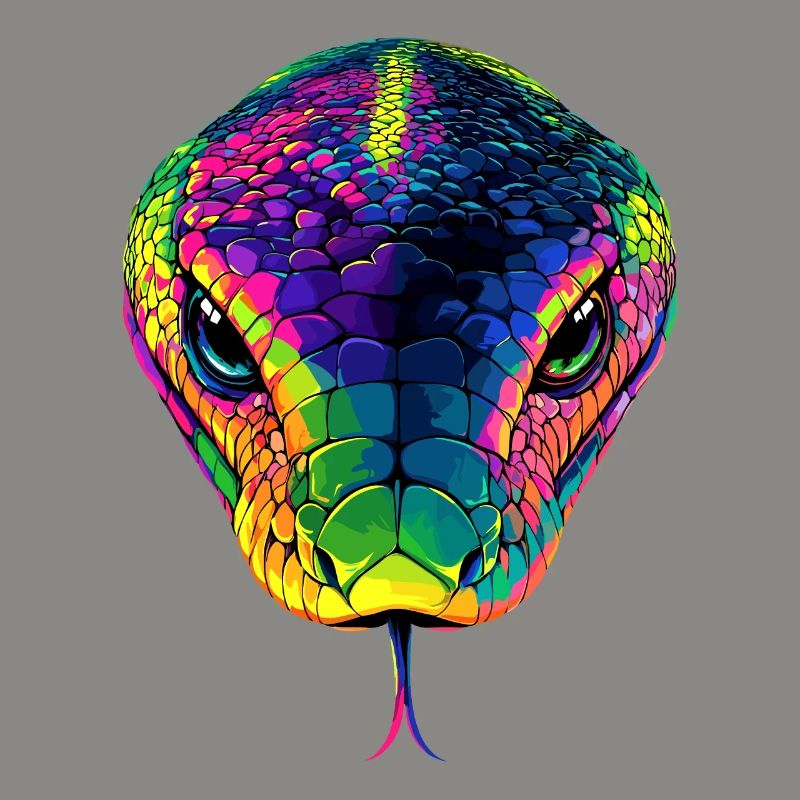 Snake Python Cobra Mamba Rattlesnake Snake