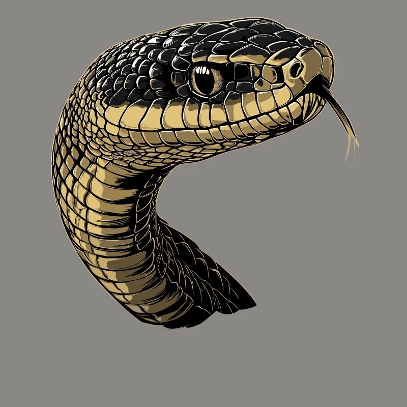 Serpent Python Cobra Mamba Serpent à sonnettes Serpent