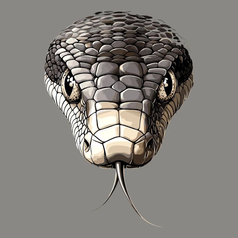 Snake Python Cobra Mamba Rattlesnake Snake