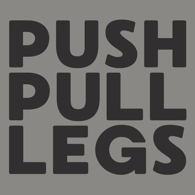 Push Pull Beine Repeat Trainingssplit