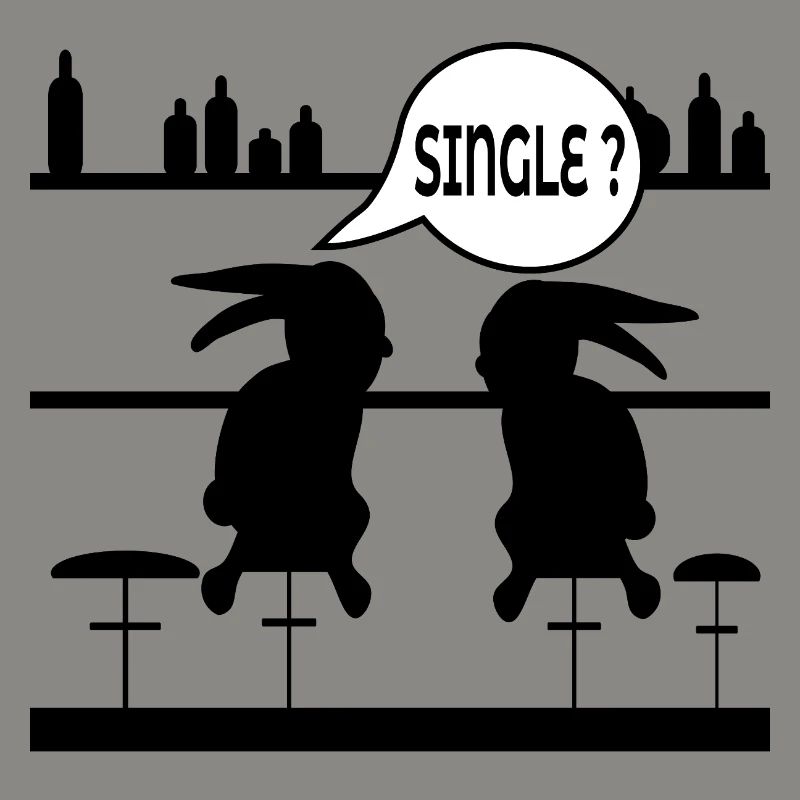 FUNNY SINGLE RABBIT