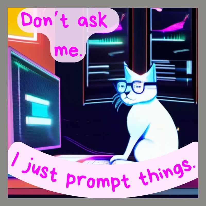 Don’t Ask Me, I Just Prompt Things – Grumpy AI Cat