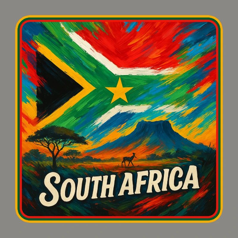 Conception du drapeau de l’Afrique du Sud