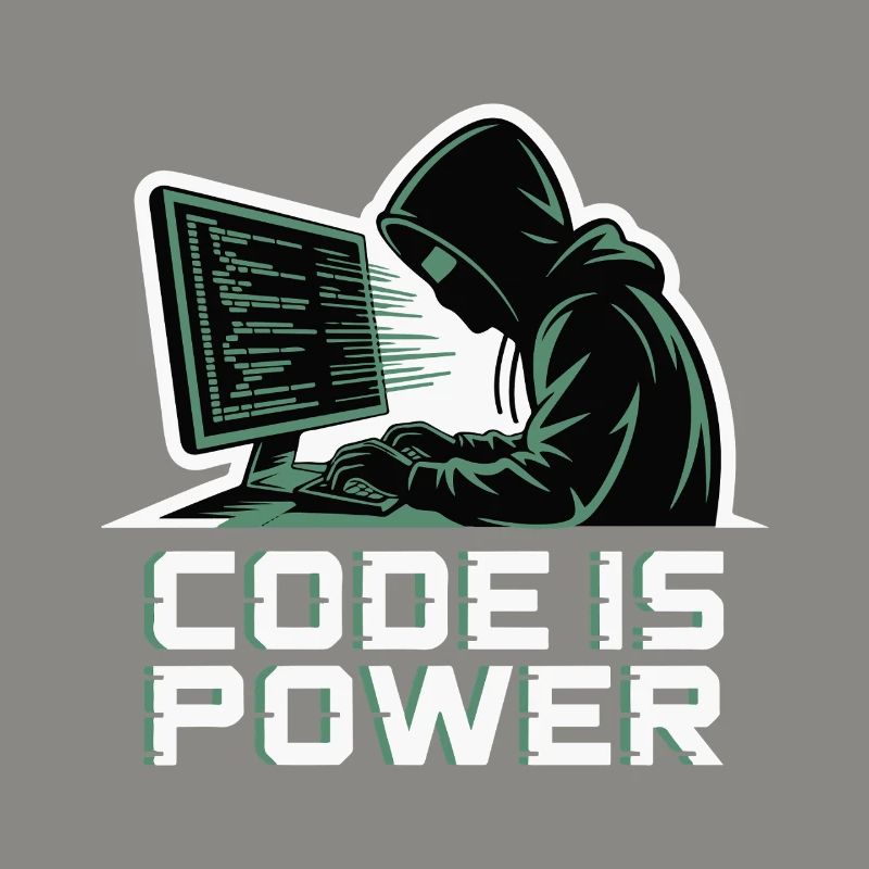 Cyber Hacker Code Unendliches Design