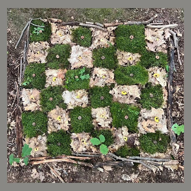Forest Plants Pattern Design