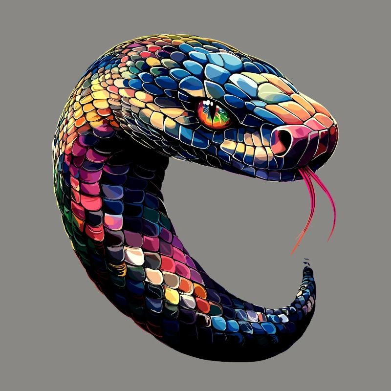 serpent, python, cobra, serpent à sonnettes, serpents