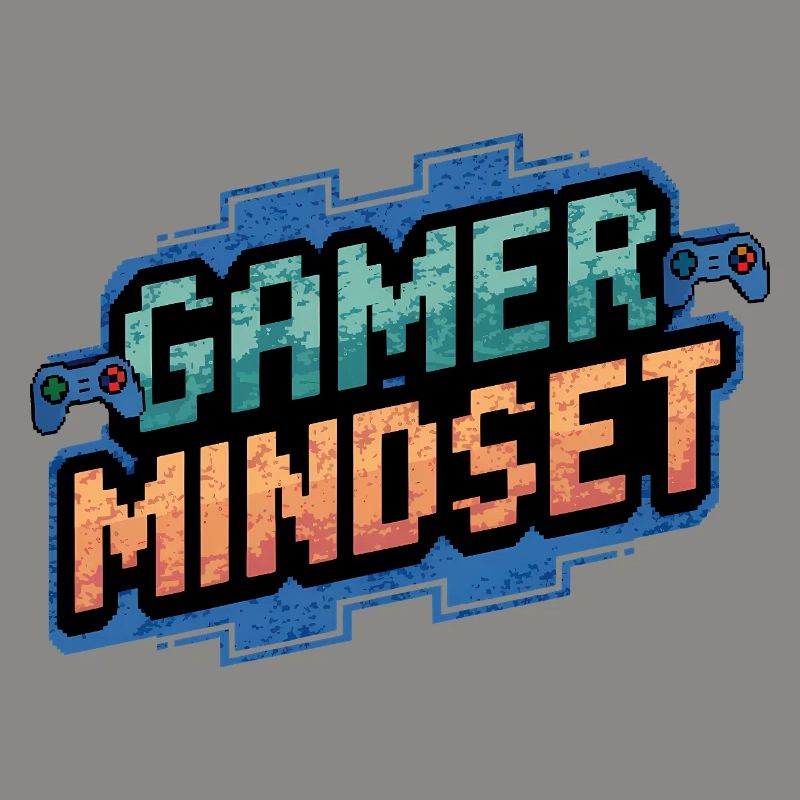 Conception pixelisée du minset gamer