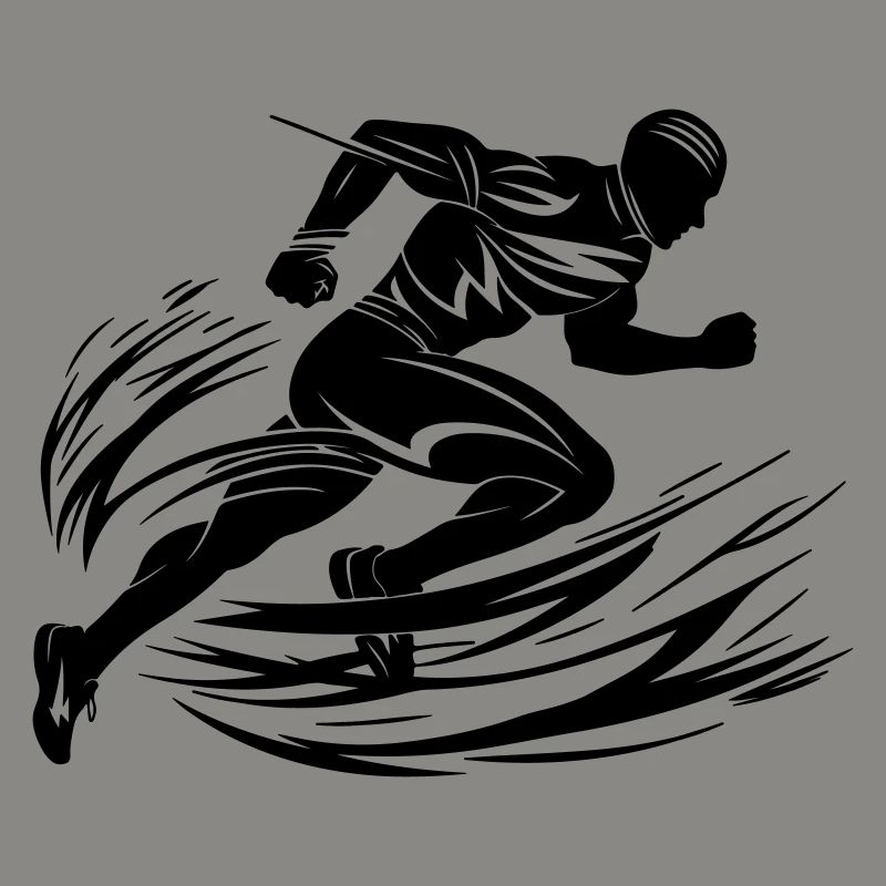 Sprinter in Motion