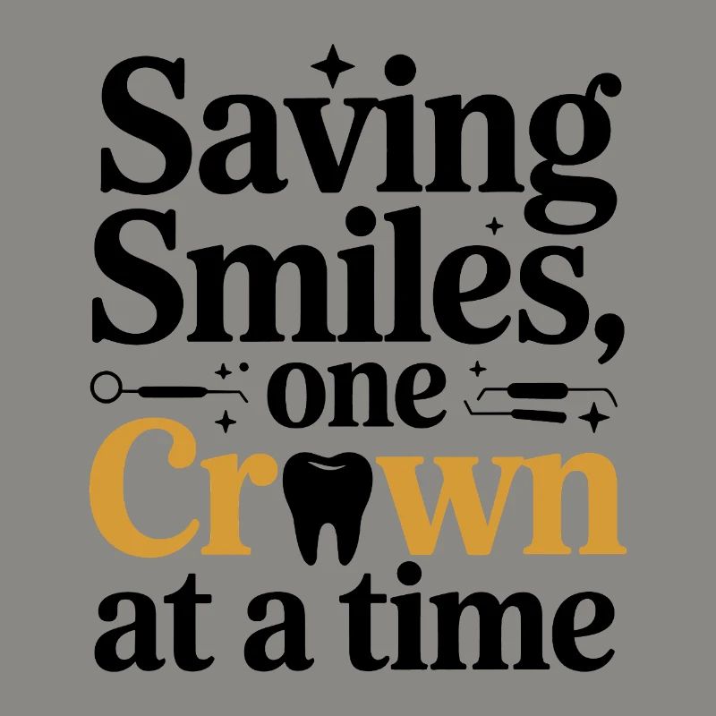 Dental Lab Technician Crown Maker Design 