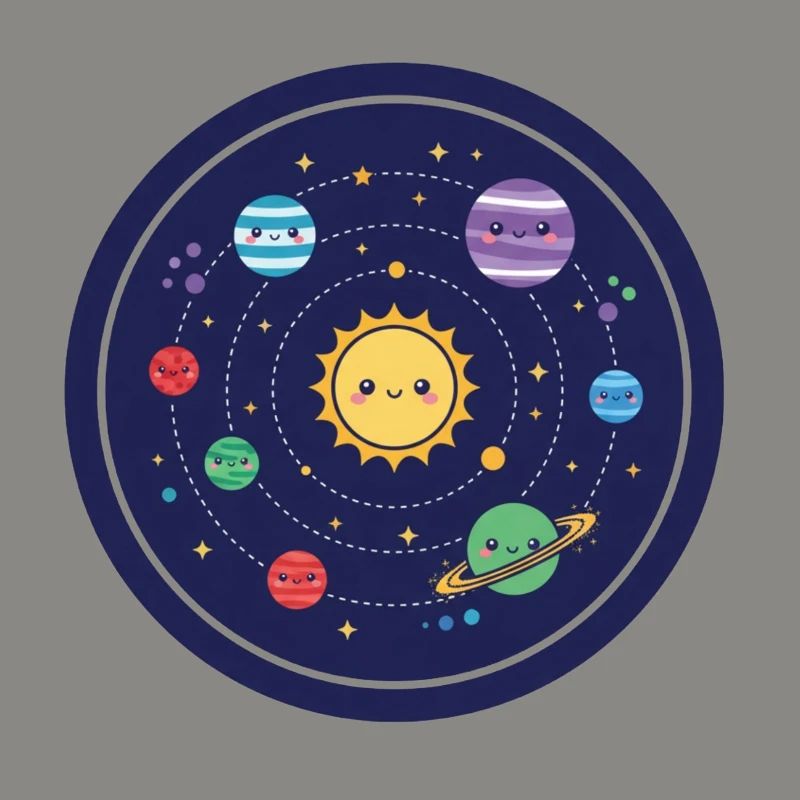 Conception joyeuse du système solaire