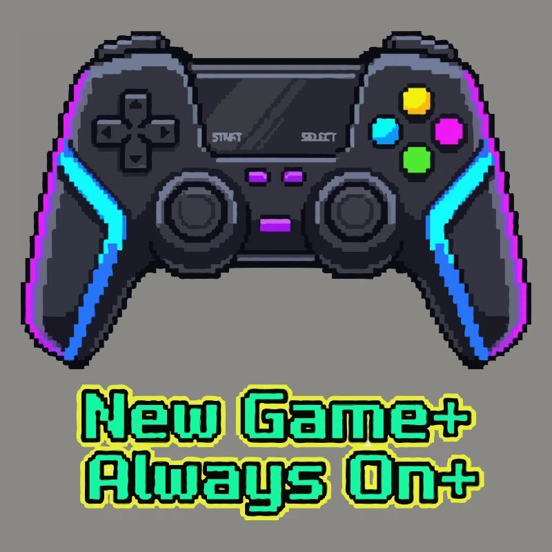 Neon Pixel Controller New Game Plus