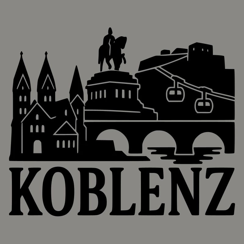Silhouette de Coblence