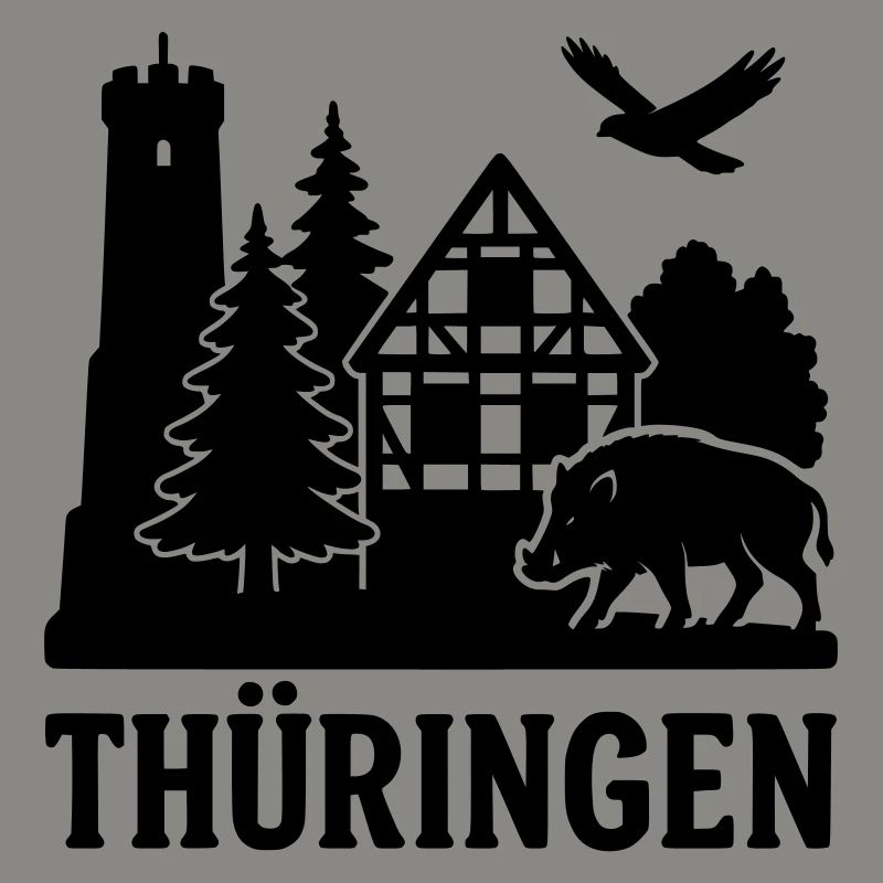 Silhouette Thuringe