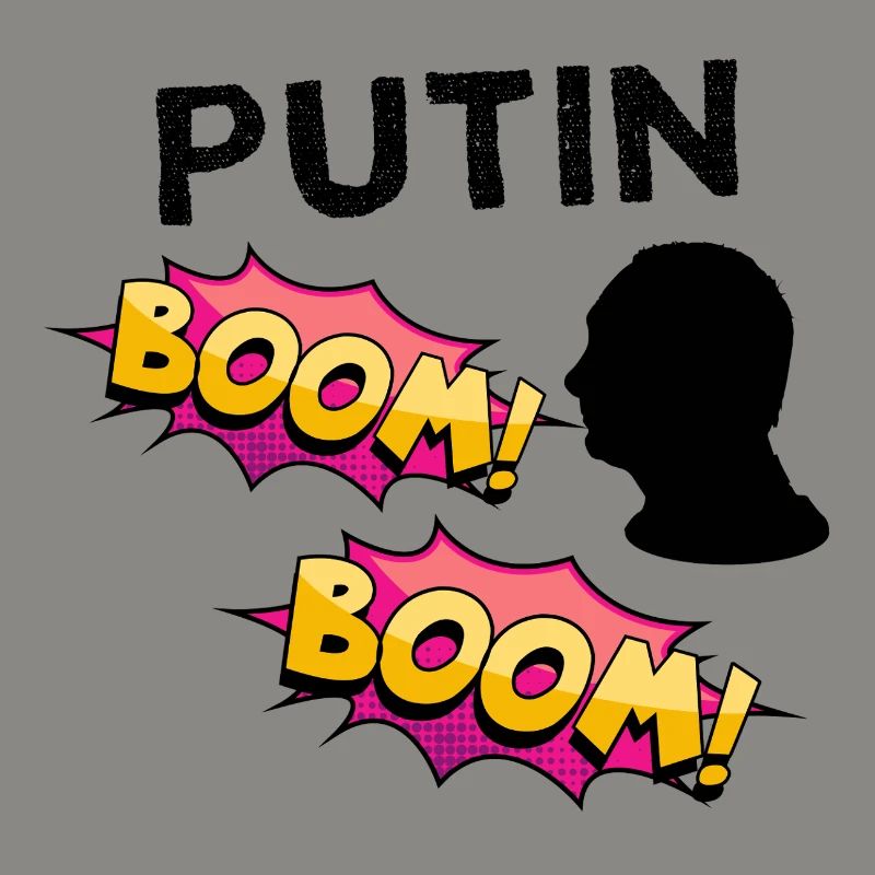 Putin BOOM COMIC-Buch Explosion der Farben
