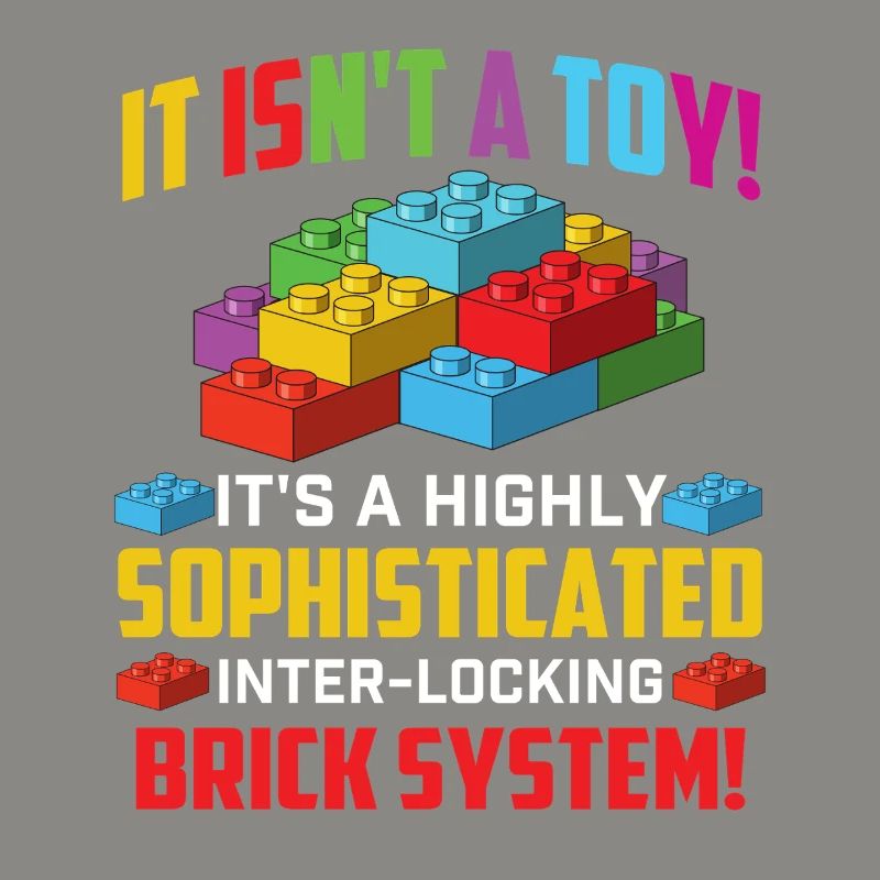 Sophisticated Interlocking Brick System Humor