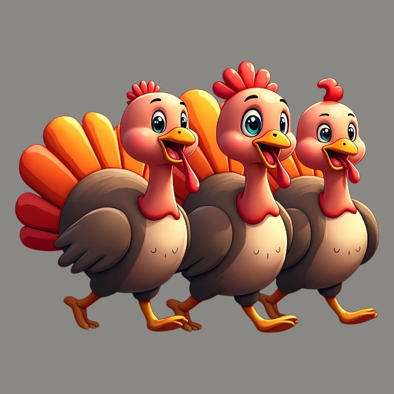 Bébé dinde de Thanksgiving