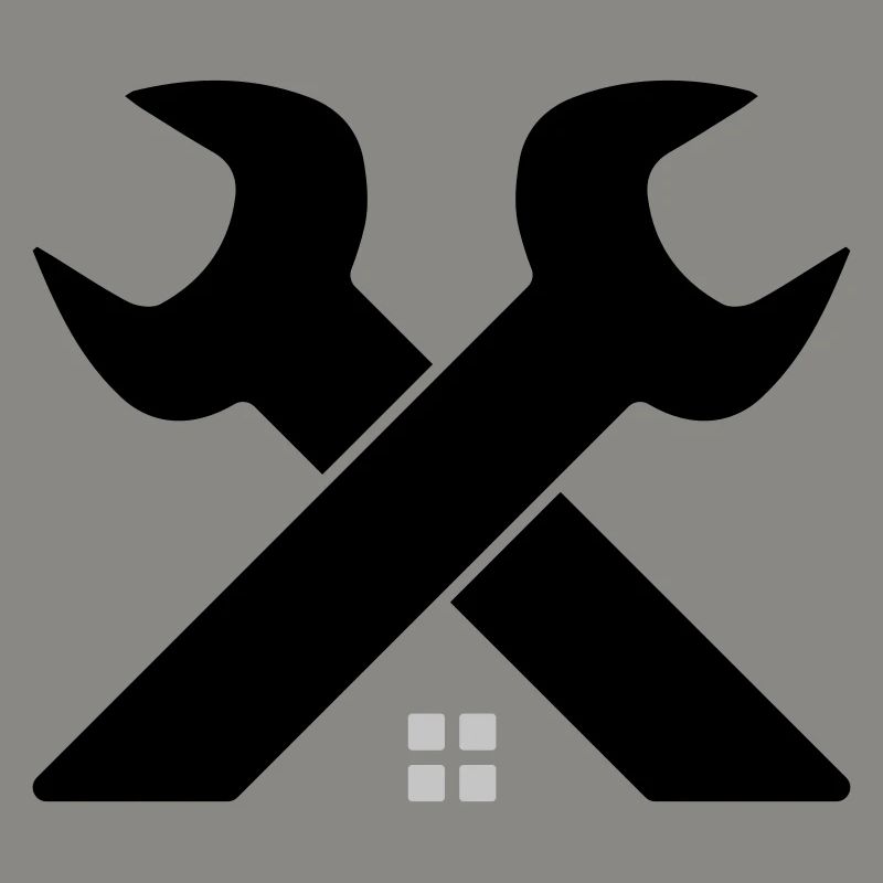 Logo de la maison et de l’artisanat – Clé croisée