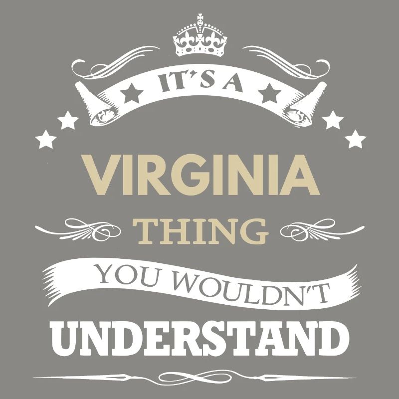 Virginia Pride Banner Vintage Script