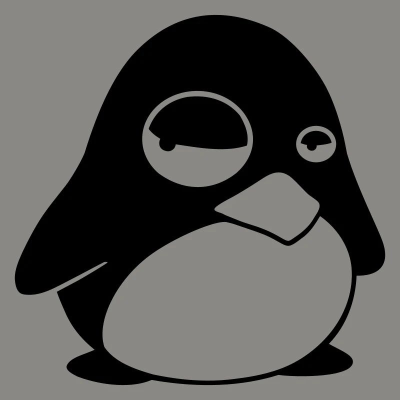 Grumpy Tux – Drôle de Penguin Linux pour les geeks