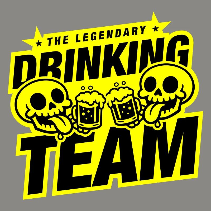 Drinking Team Skeleton Beer