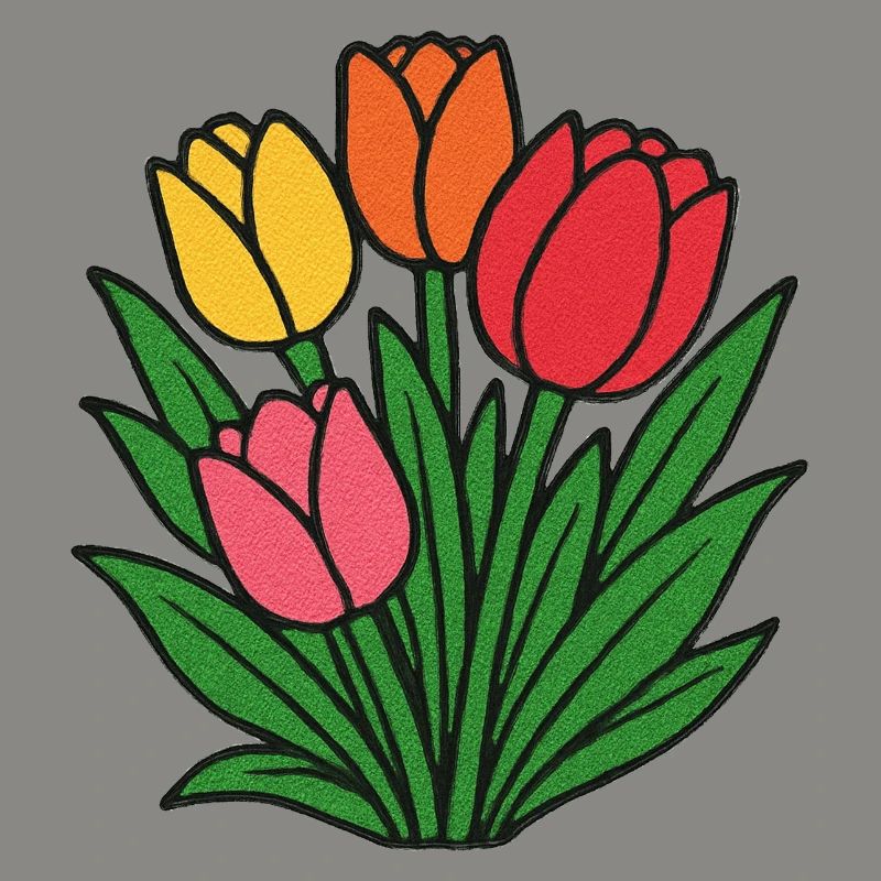 Tulip Patch Bloom
