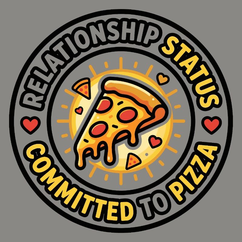 Statut relationnel engagé dans la pizza